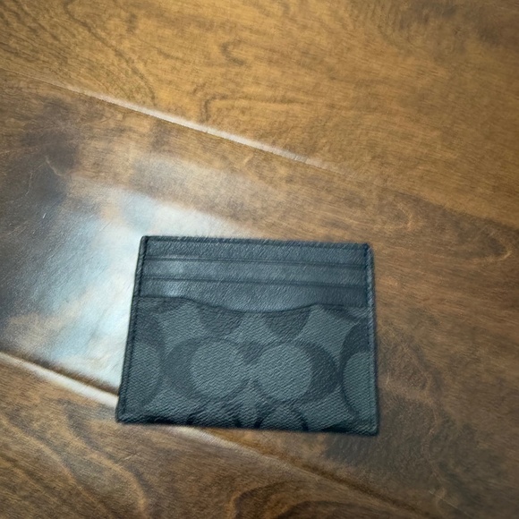Black Coach Wallet - Picture 1 of 2